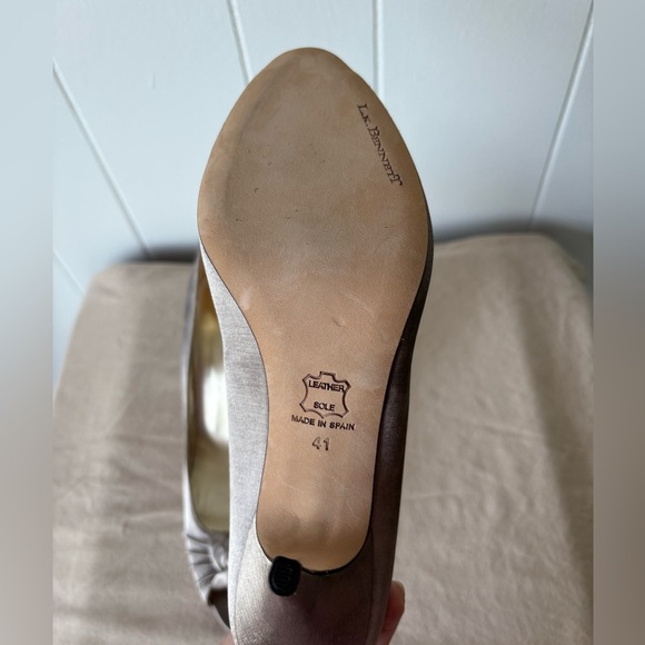 L.K Bennett Women's Peep-Toe Heels - Picture 8 of 11